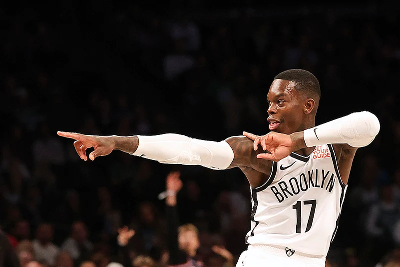 Boston Celtics vs Brooklyn Nets NBA basketball match photo gallery_Dennis Schroder
