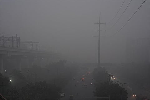 Weather: Dense fog in Delhi