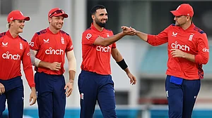 England take an unassailable 3-0 lead in the five-match series.