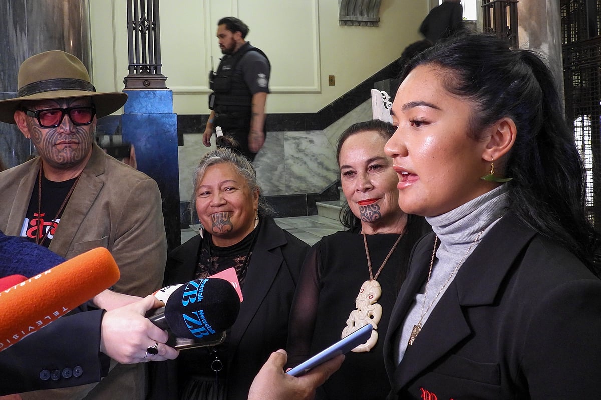 AP : New Zealand's youngest MP Hana-Rawhiti Maipi-Clarke