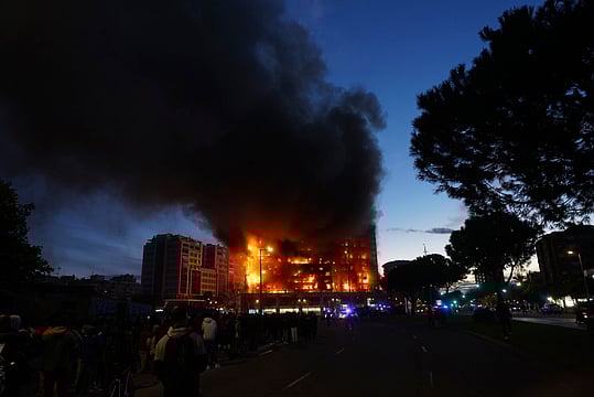 Spain: 10 Dead As Fire Breaks Out At Nursing Home In Zaragoza