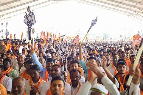 Maha polls: Uddhav Thackeray campaigns