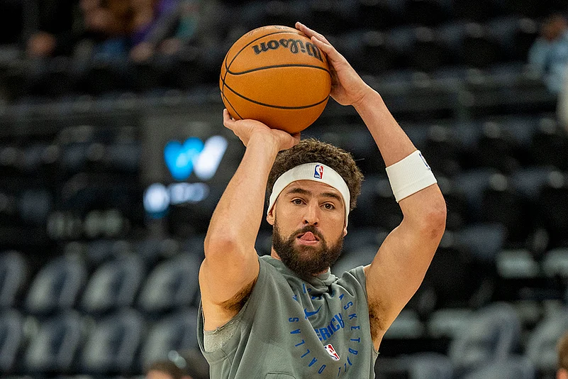 NBA Dallas Mavericks vs Utah Jazz Basketball photo_Klay Thompson