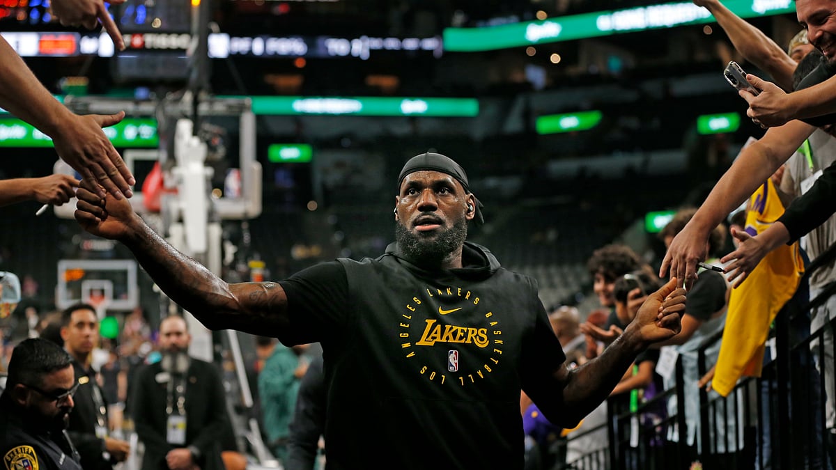 LeBron James achieved a personal milestone on Friday