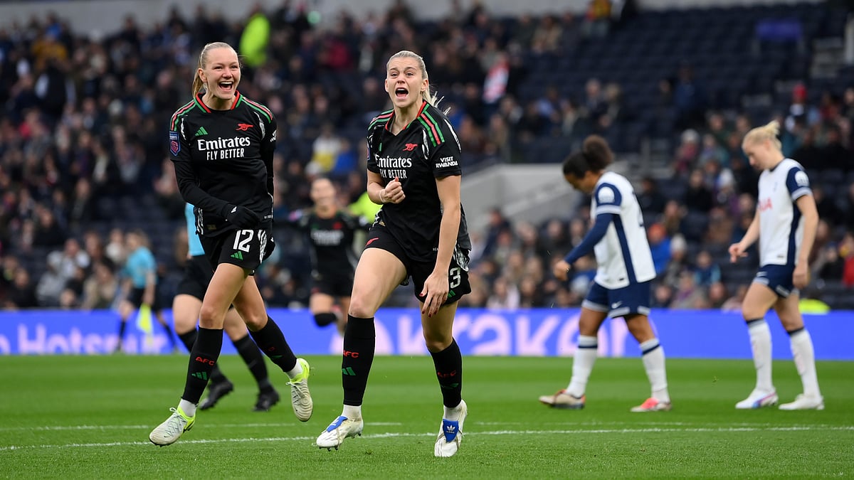 Alessia Russo and Frida Maanum both scored for Arsenal - null