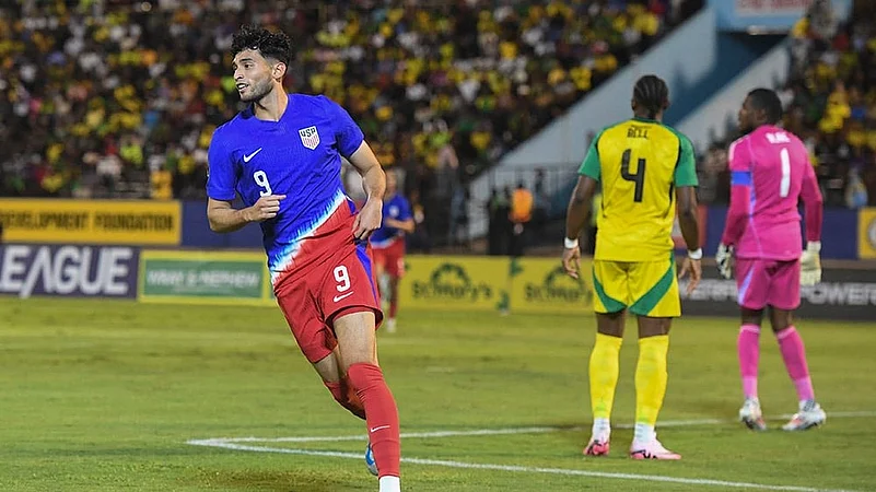 Jamaica vs United States CONCACAF Nations League quarterfinal first leg photo_Ricardo Pepi
