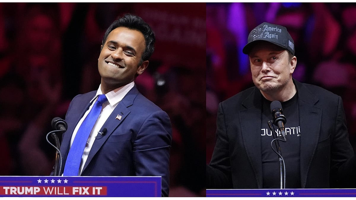 Vivek Ramaswamy and Elon Musk will co-lead DOGE.