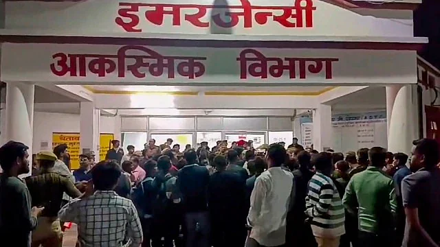 Visual from Jhansi hospital where the fire broke out in the NICU