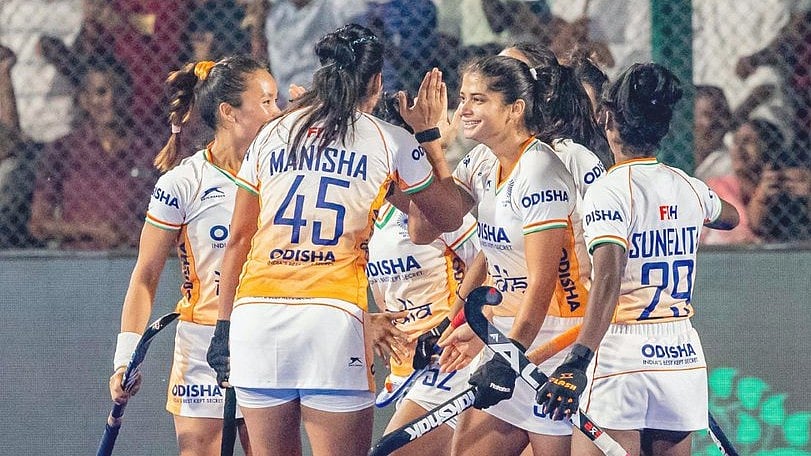 X | Asian Hockey Federation  : India national women's hockey team. 