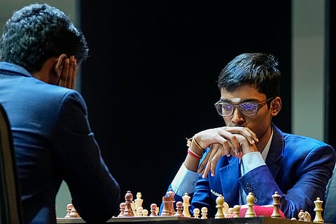 Tata Steel Chess India Rapid: R Praggnanandhaa plays against Indian GM SL Narayanan