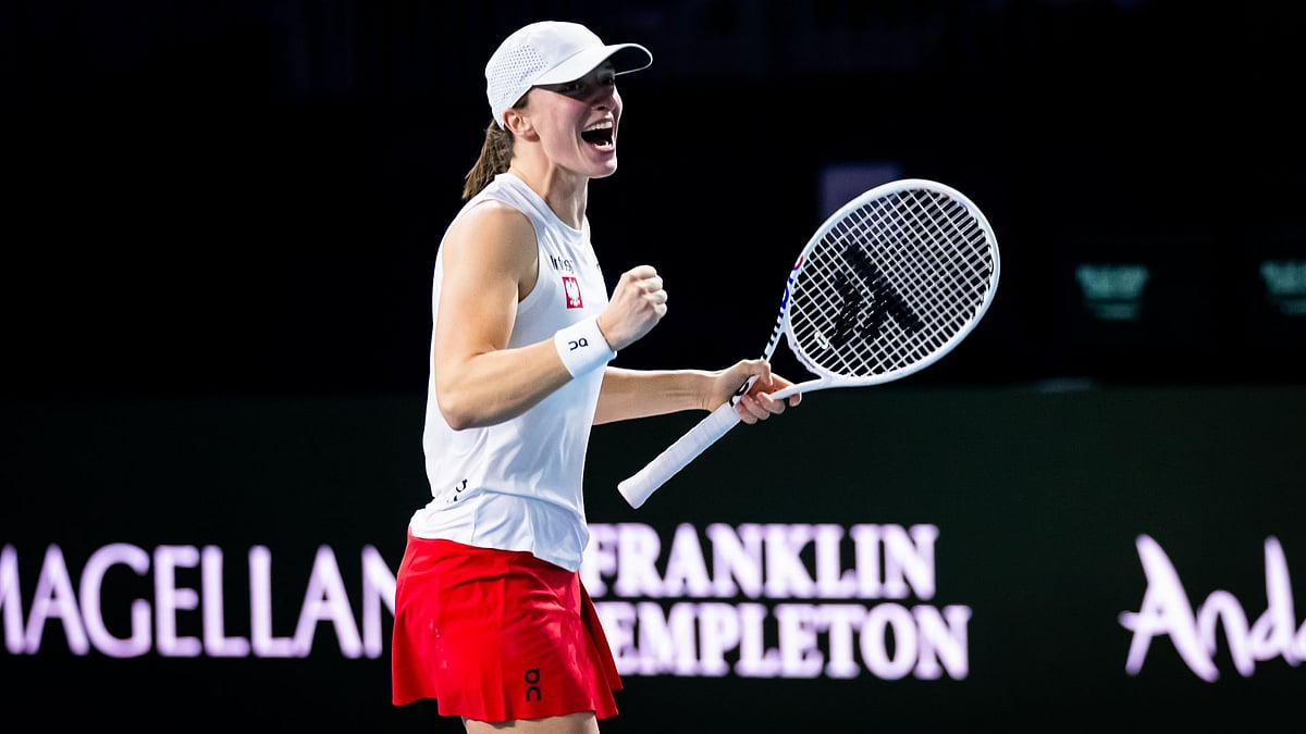 Swiatek led Poland into the Billie Jean King Cup semi-finals