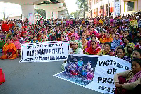 Protests in Manipur
