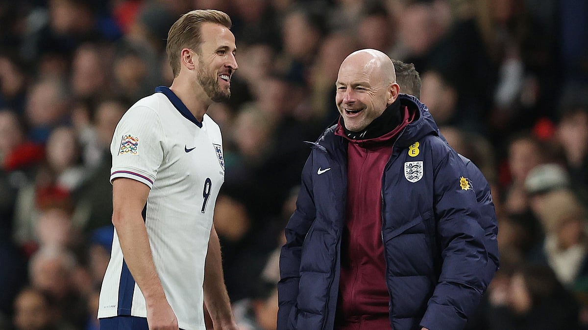England captain Harry Kane and interim manager Lee Carsley