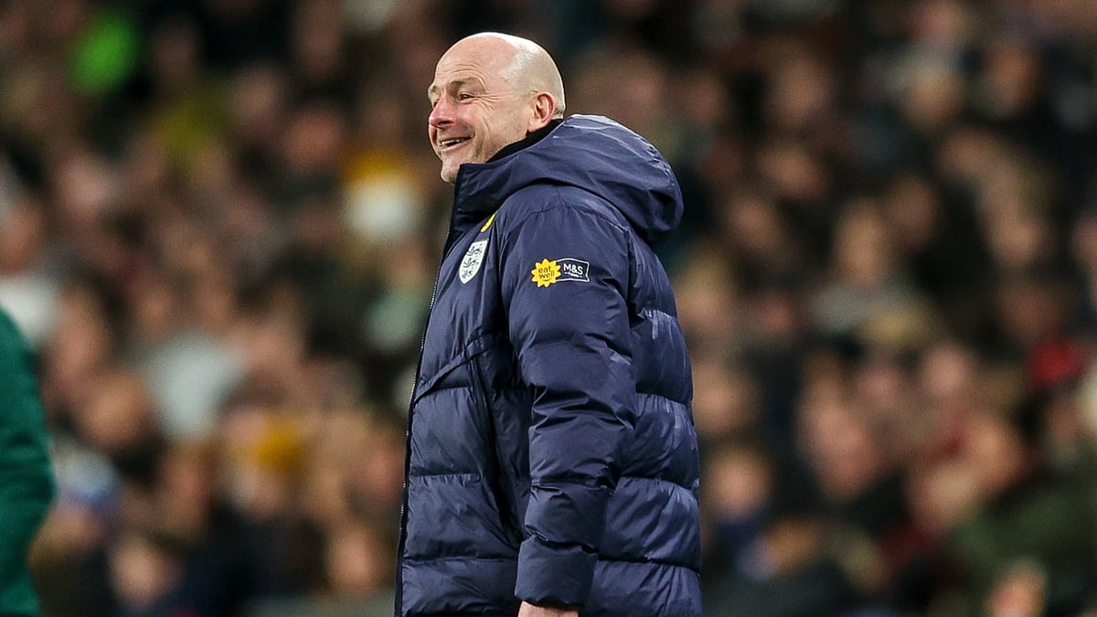 Lee Carsley signed off with a smile