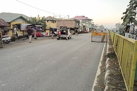 Security in sensitive areas of Manipur