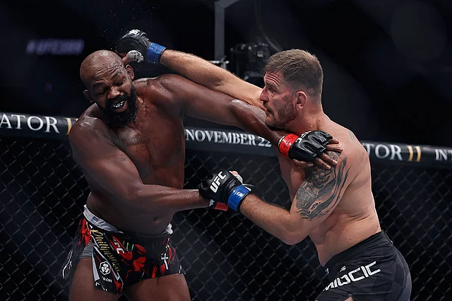 UFC 309: Jon Jones Beats Stipe Miocic By Technical Knockout, Retains ...