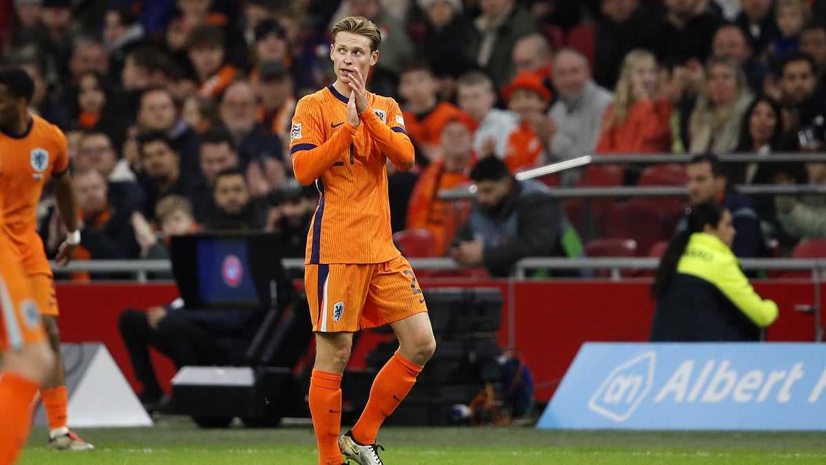 Netherlands midfielder Frenkie de Jong