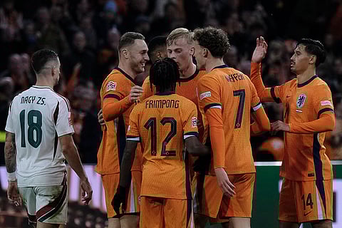 Hungary Netherlands Nations League Soccer