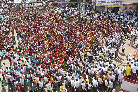 Mahavikas Aghadi rally in Solapur