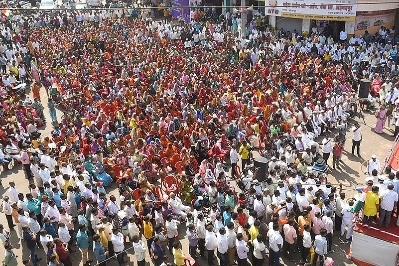 Mahavikas Aghadi rally in Solapur