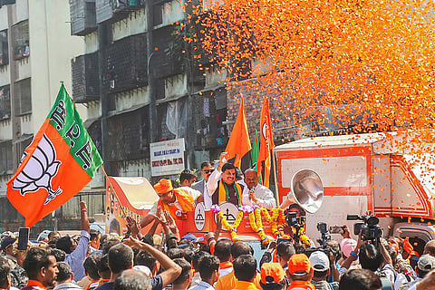 Mohan Yadav campaigns in Mumbai