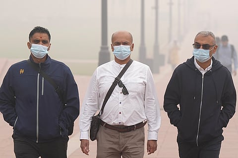 Weather: Smog in Delhi