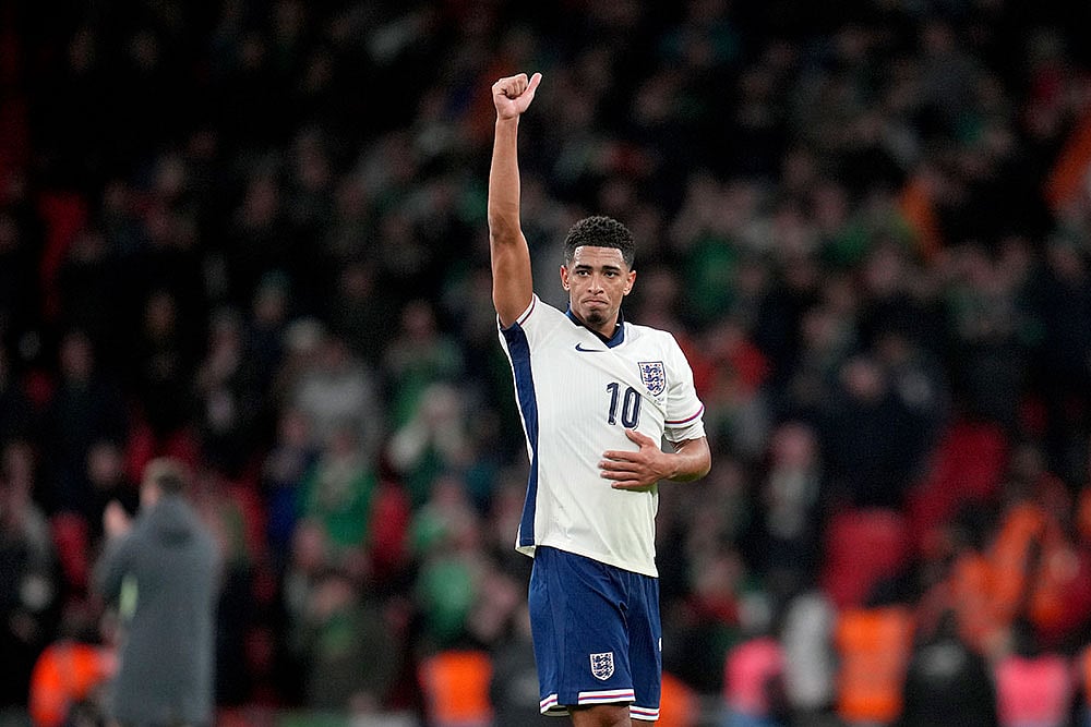 | Photo: AP/Kin Cheung : England Ireland Nations League Soccer