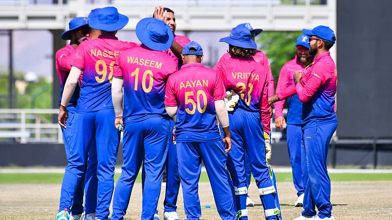 The United Arab Emirates national cricket team.