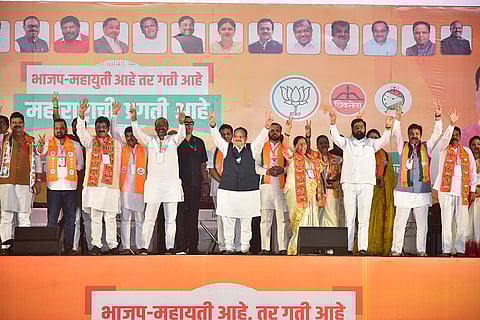 JP Nadda in Navi Mumbai