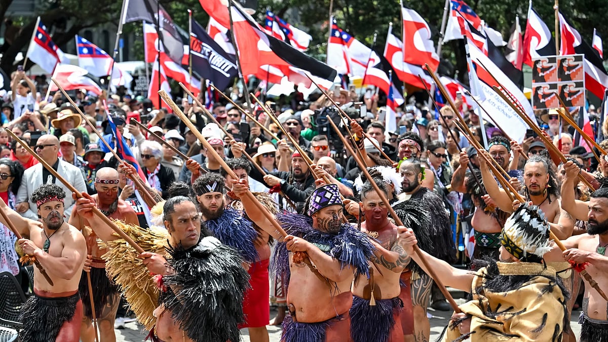 New Zealand's Largest Protest For Indigenous Maori Rights