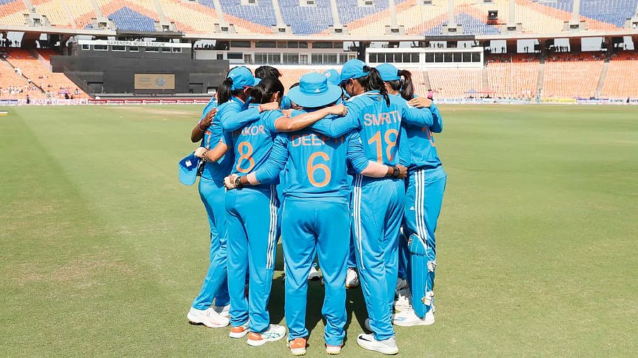 X/BCCI Women : The Indian women's cricket team.