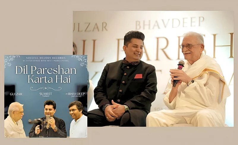 The music album Dil Pareshan Karta Hai has Sumeet Tappoo bringing Gulzars poetry to life.