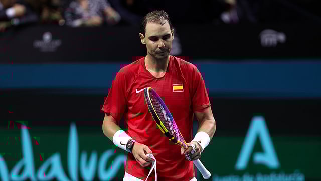 Rafael Nadal Loses Spain's Opening Match In Davis Cup Farewell