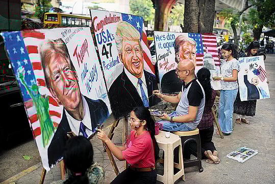 Trump, Up And Charging