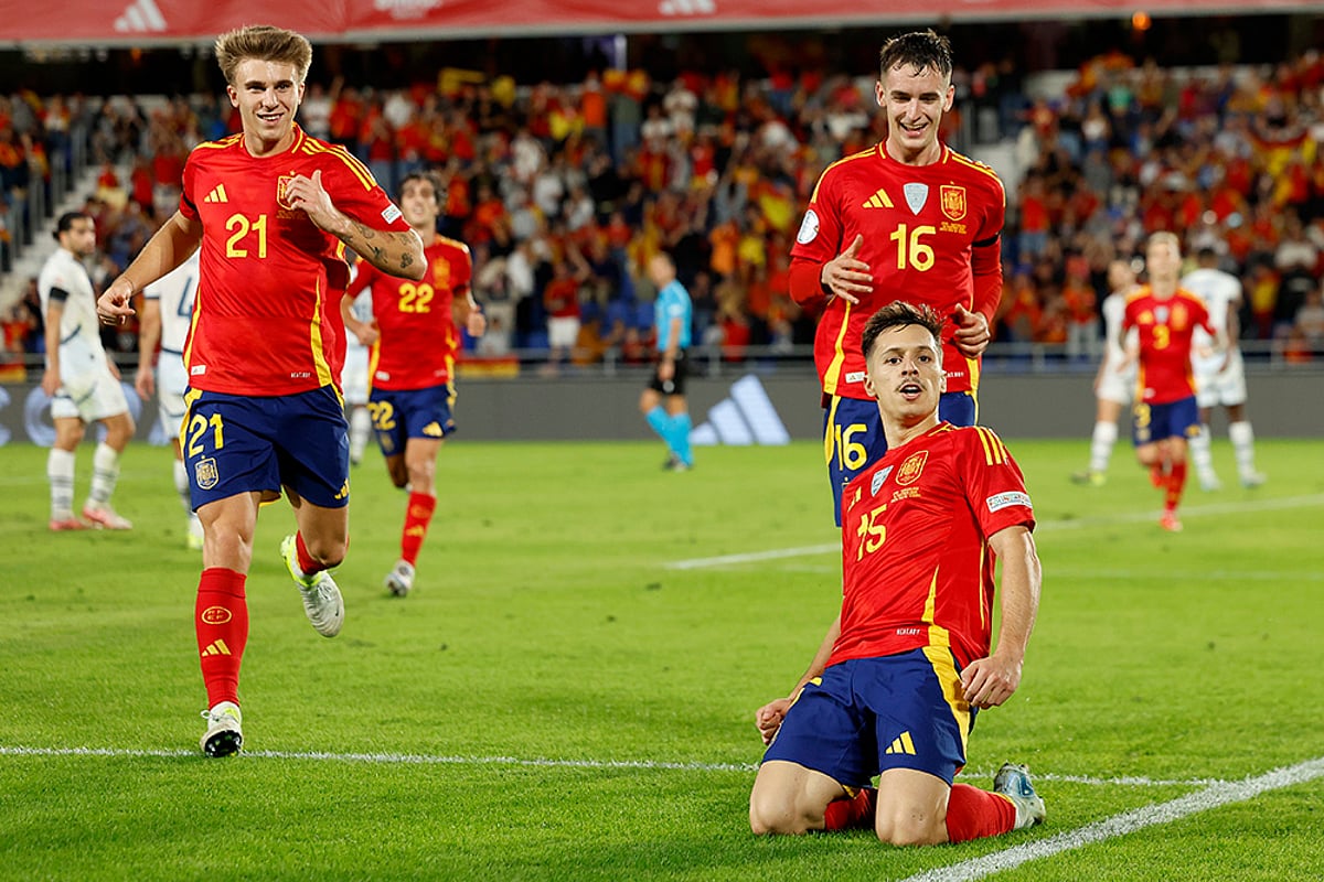 UEFA Nations League Soccer Spain Vs Switzerland football gallery_Zaragoza