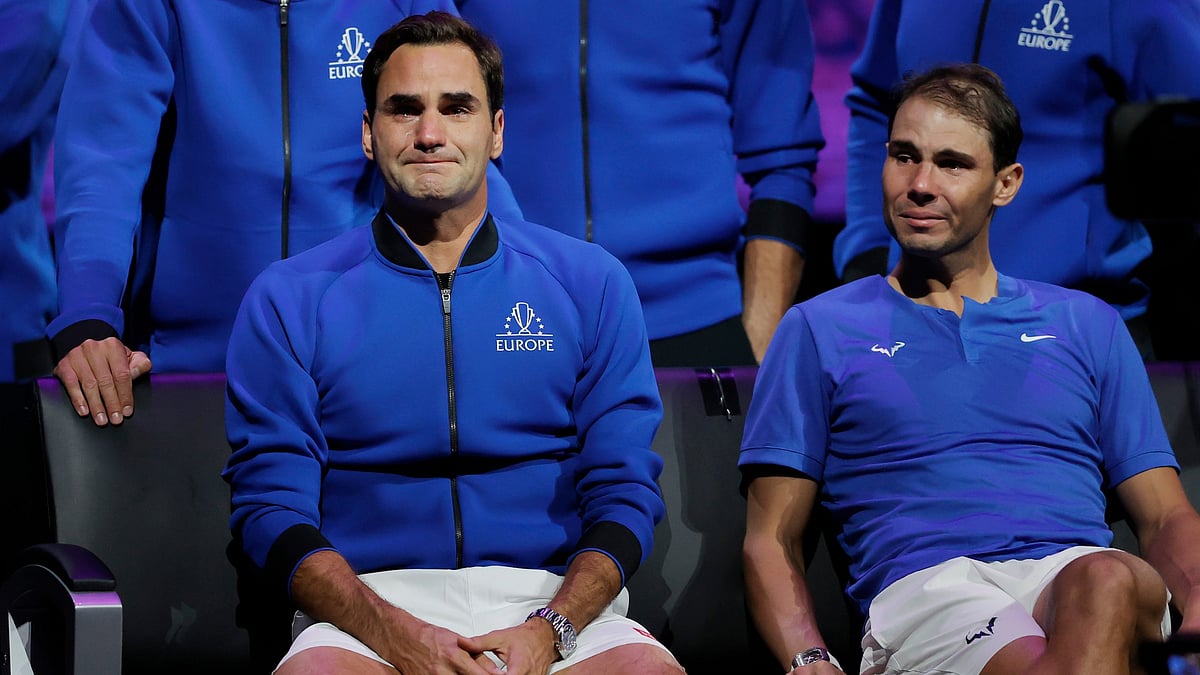 Roger Federer and Rafael Nadal