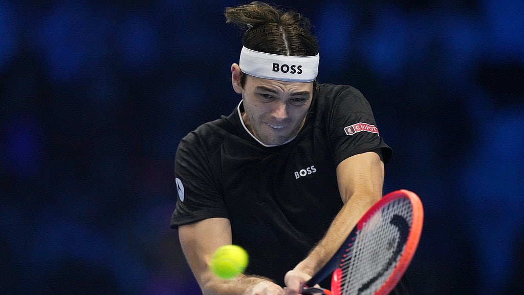 AP/Antonio Calanni : World number four men's tennis player Taylor Fritz.