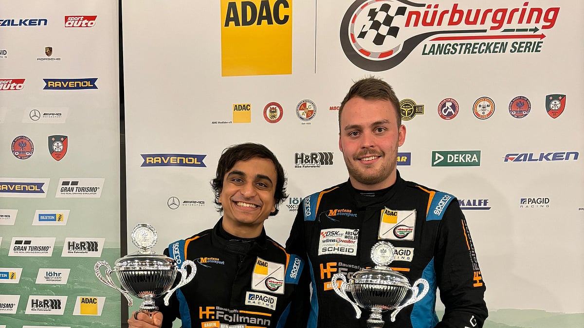 Special arrangement : Akshay Gupta and co-driver Alex Schneider.