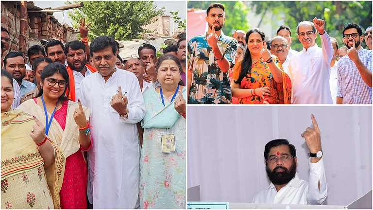 Over 18% Voter Turnout Till 11 AM; Polling Underway For All 288 Seats - | Photo: PTI