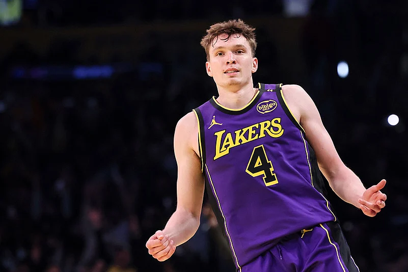 Dalton Knecht NBA 2024-25: Los Angeles Lakers vs Utah Jazz