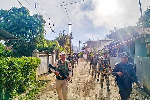 Manipur: Search operation in sensitive areas