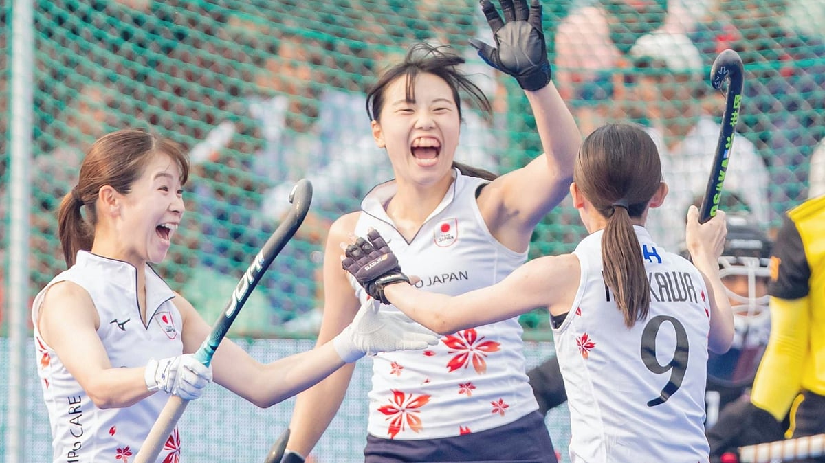 Photo: X | Asian Hockey Federation : Japan beat Malaysia in the third-place match of the Women's Asian Champions Trophy 2024.
