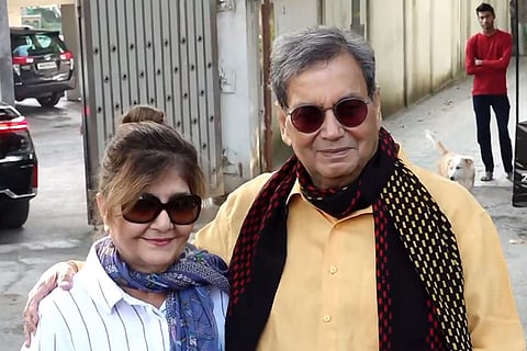 Maha Assembly polls: Filmmaker Subhash Ghai and his wife Mukta Ghai