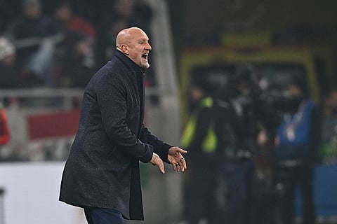 Nations League Soccer: Hungary's coach Marco Rossi