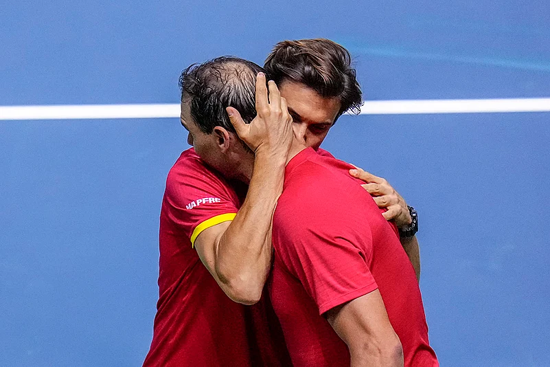 2024 Davis Cup Tennis Finals Rafael Nadal Retires_David Ferrer