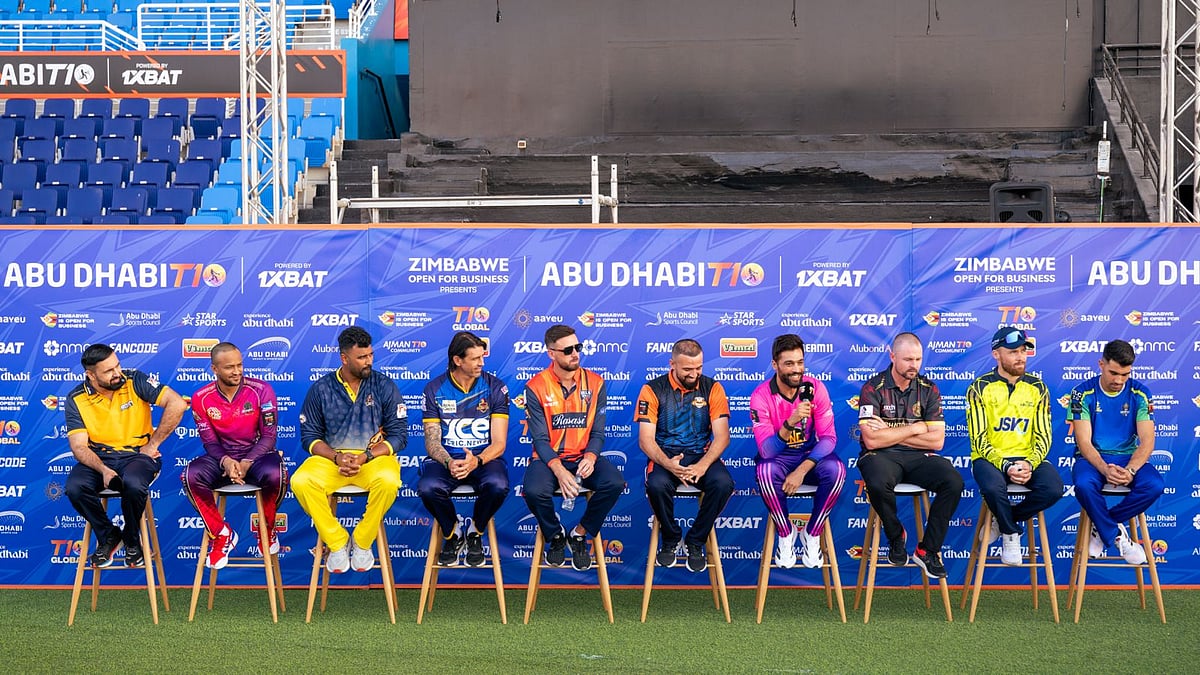 Special Arrangement : Abu Dhabi T10 League captains