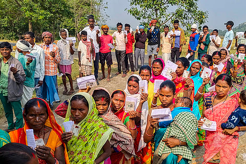 Jharkhand polls phase 2: Voters in Dhanbad