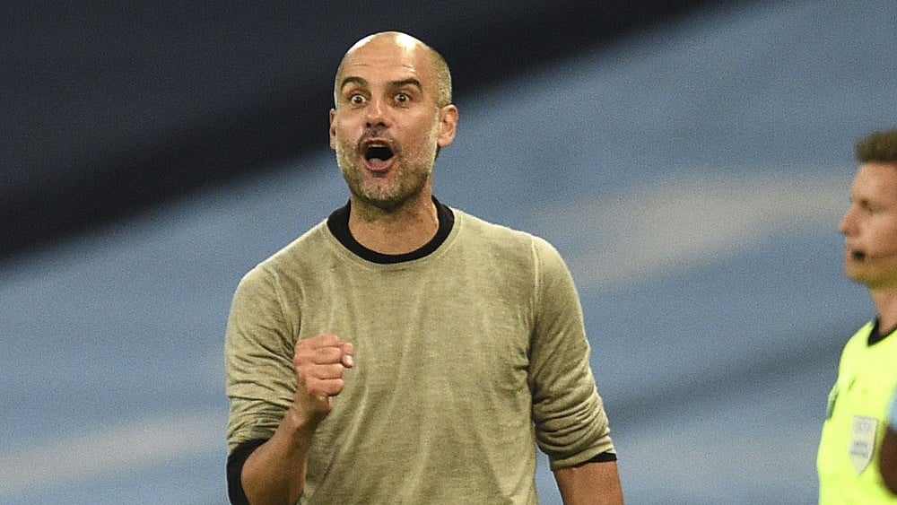 Pep Guardiola has reportedly extended his Manchester City contract. - File