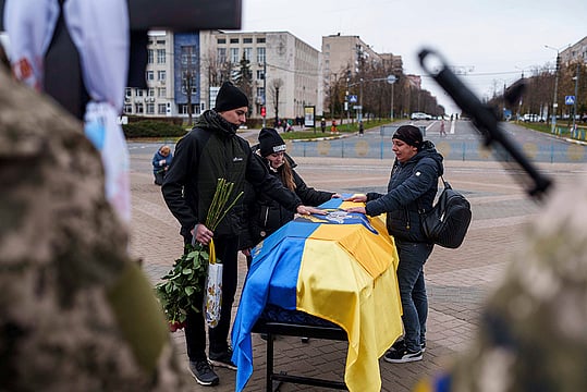 In Photos: Day In The Life As Ukraine-Russia War Reaches 1000 Days