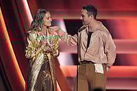 CMA Awards 2024: Dazzling Red-Carpet Appearances, Biggest Wins, Star-Studded Performances And More | Photo: AP/George Walker IV : CMA Awards 2024: Lainey Wilson and Patrick Tracy